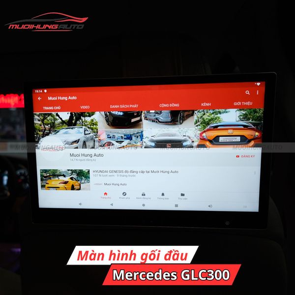 Màn Hình Gối Đầu Ô Tô Mercedes GLC300