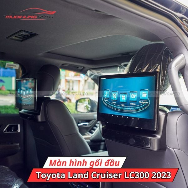 Màn Hình Gối Đầu Ô Tô Toyota Land Cruiser LC300 2023
