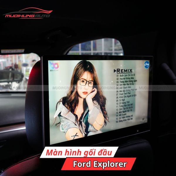 Màn Hình Gối Đầu Ô Tô Ford Explorer
