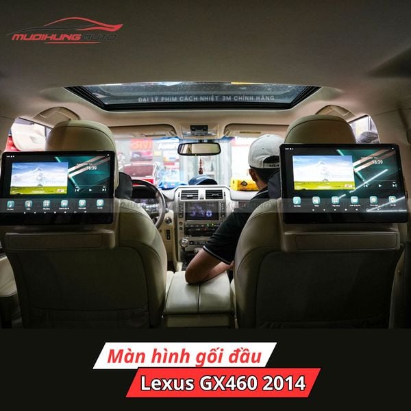 Màn Hình Gối Đầu Ô Tô Lexus GX460 2014