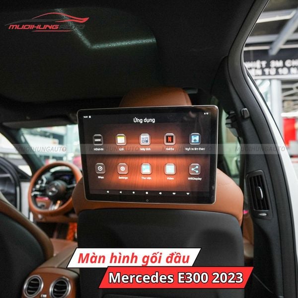 Màn Hình Gối Đầu Ô Tô Mercedes E300 2023