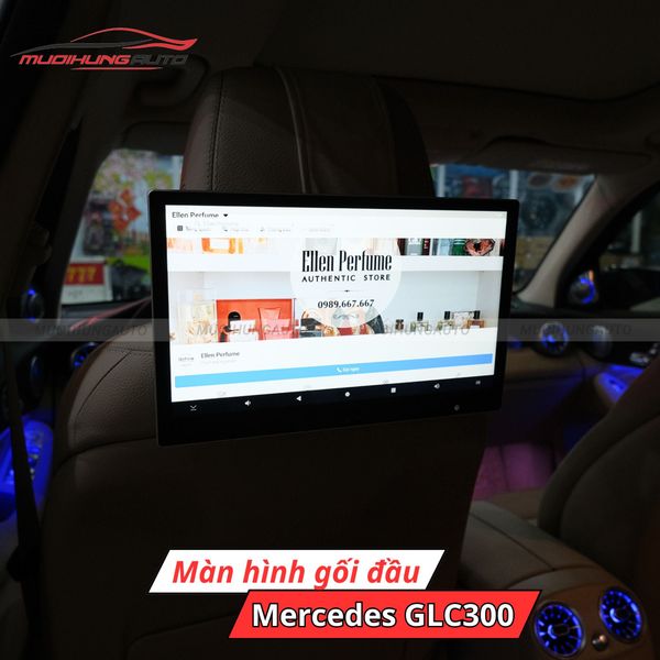 Màn Hình Gối Đầu Ô Tô Mercedes GLC300