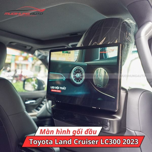 Màn Hình Gối Đầu Ô Tô Toyota Land Cruiser LC300 2023