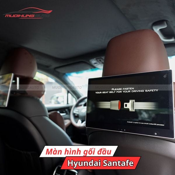 Màn Hình Gối Đầu Ô Tô Hyundai Santafe