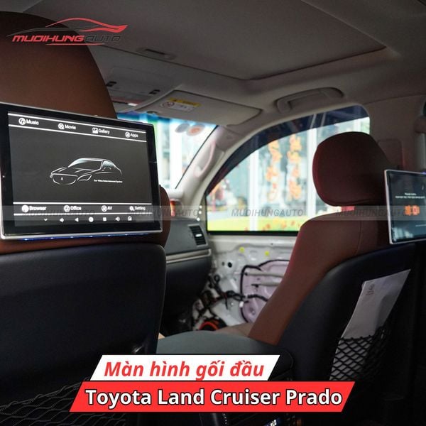 Màn Hình Gối Đầu Ô Tô Toyota Land Cruiser Prado 2021