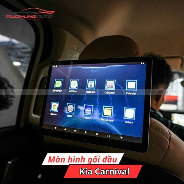 Màn Hình Gối Đầu Ô Tô Kia Carnival