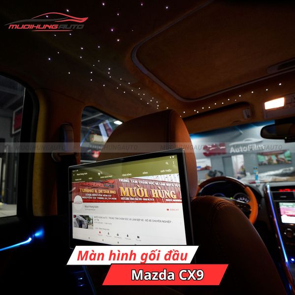 Màn Hình Gối Đầu Ô Tô Mazda CX9