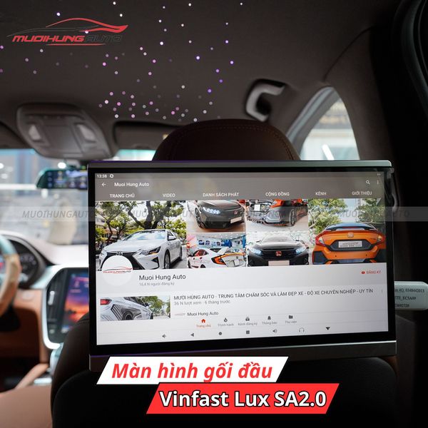 Màn Hình Gối Đầu Ô Tô Vinfast Lux SA2.0