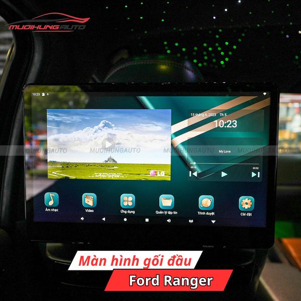 Màn Hình Gối Đầu Ô Tô Ford Ranger