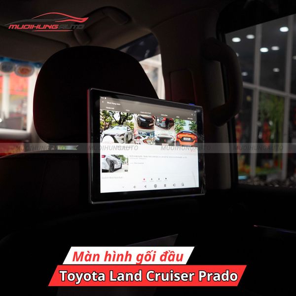 Màn Hình Gối Đầu Ô Tô Toyota Land Cruiser Prado 2021