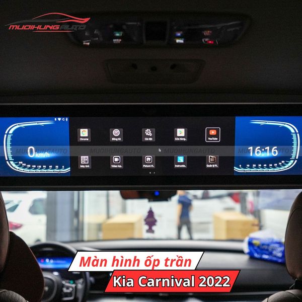 Màn Hình Ốp Trần Ô Tô Kia Carnival 2022