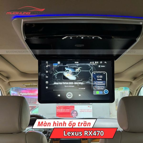 Màn Hình Ốp Trần Ô Tô Lexus RX470