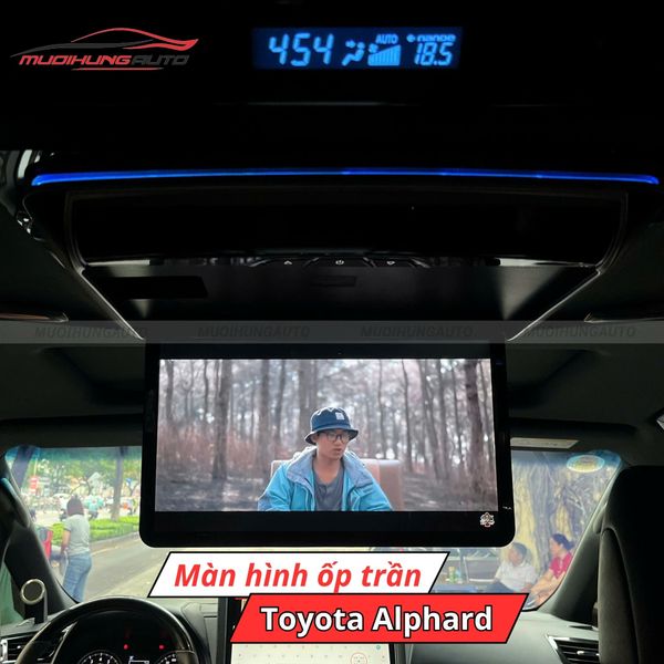 Màn Hình Ốp Trần Ô Tô Toyota Alphard
