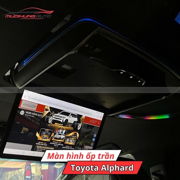 Màn Hình Ốp Trần Ô Tô Toyota Alphard