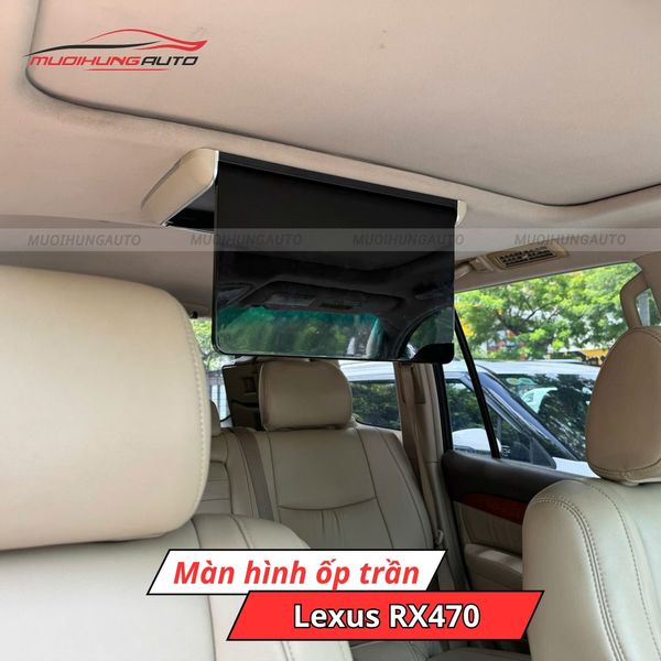 Màn Hình Ốp Trần Ô Tô Lexus RX470