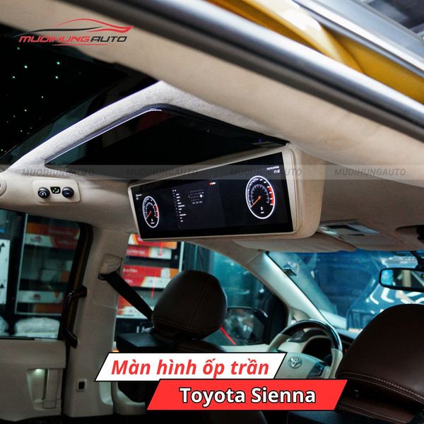 Màn Hình Ốp Trần Ô Tô Toyota Sienna