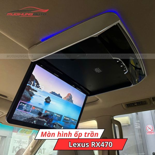 Màn Hình Ốp Trần Ô Tô Lexus RX470