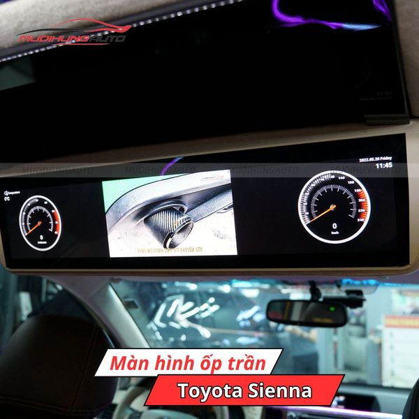 Màn Hình Ốp Trần Ô Tô Toyota Sienna
