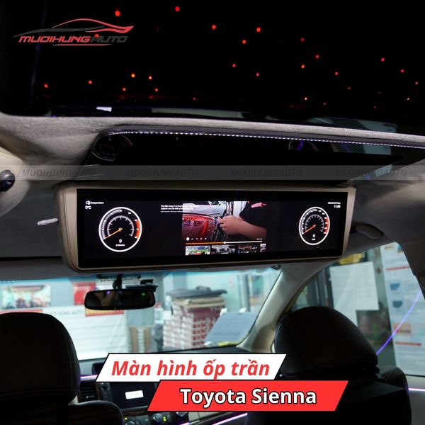 Màn Hình Ốp Trần Ô Tô Toyota Sienna