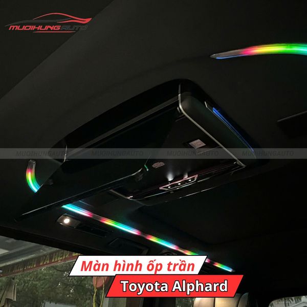 Màn Hình Ốp Trần Ô Tô Toyota Alphard