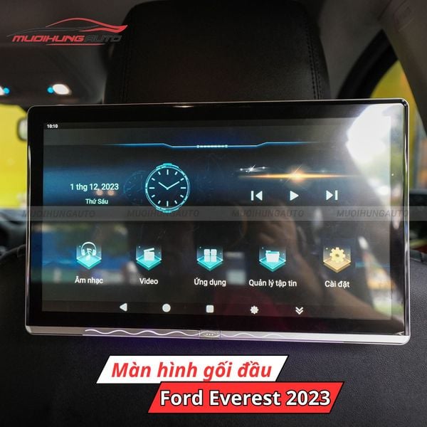 Màn Hình Gối Đầu Ô Tô Ford Everest 2023