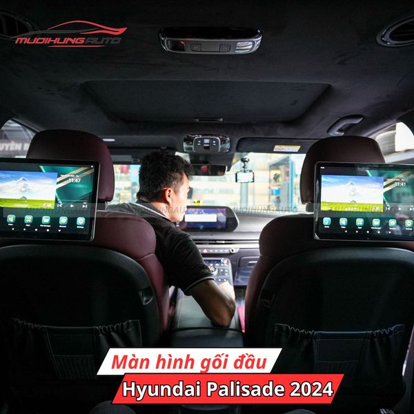 Màn Hình Gối Đầu Ô Tô Hyundai Palisade 2024