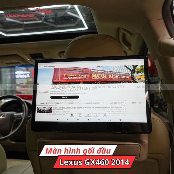 Màn Hình Gối Đầu Ô Tô Lexus GX460 2014