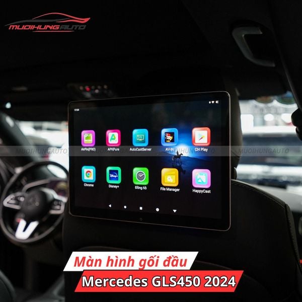 Màn Hình Gối Đầu Ô Tô Mercedes GLS450 2024