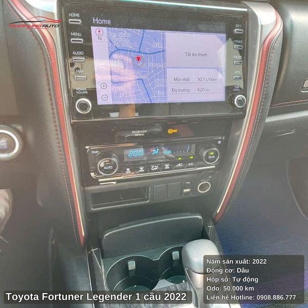 Toyota Fortuner Legender 1 Cầu - 2022