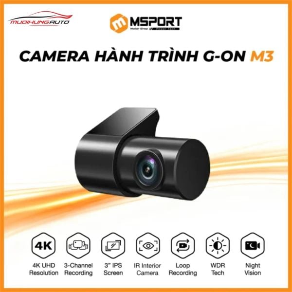 Camera Hành Trình MSPORT G-ON M3