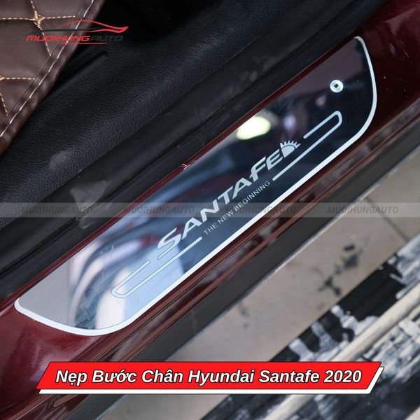 Nẹp Bước Chân Hyundai Santafe 2020