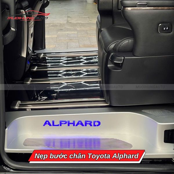 Nẹp Bước Chân Toyota Alphard