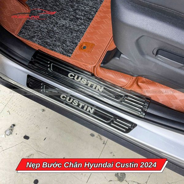 Nẹp Bước Chân Hyundai Custin 2024