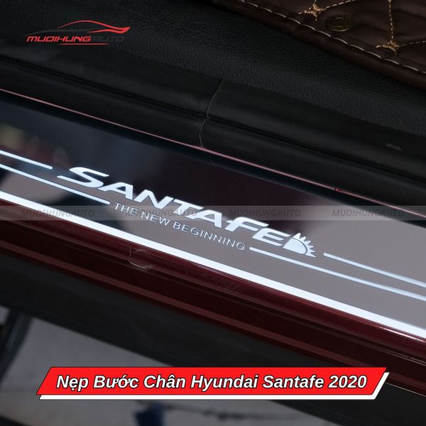 Nẹp Bước Chân Hyundai Santafe 2020