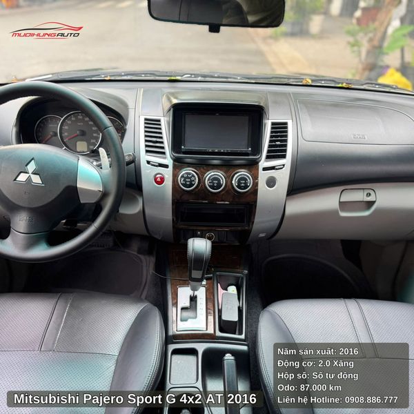 Mitsubishi Pajero Sport G 4x2 AT - 2016