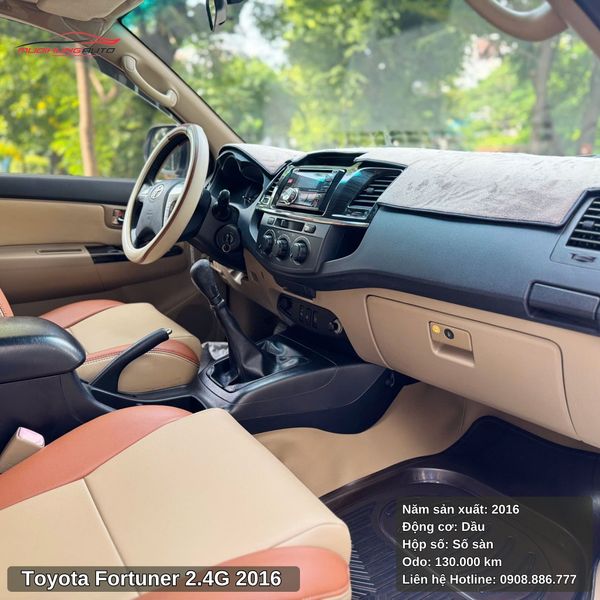Toyota Fortuner 2.4G - 2016