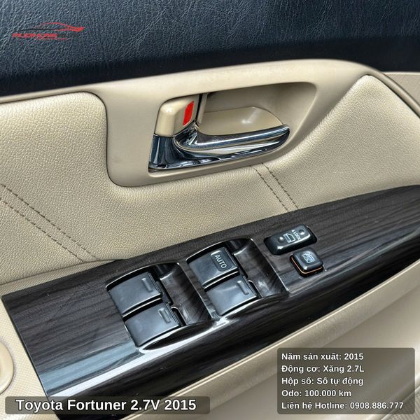 Toyota Fortuner 2.7V - 2015