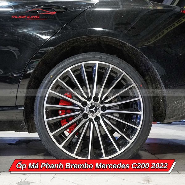 Ốp Má Phanh Brembo Mercedes C200 2022