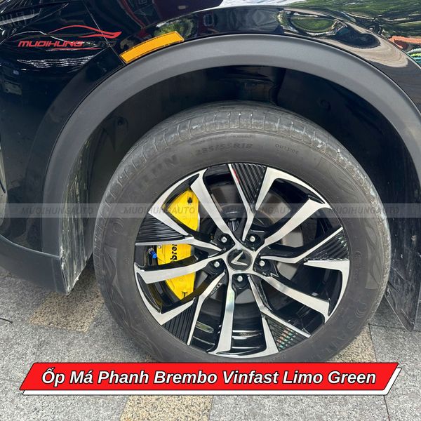 Ốp Má Phanh Brembo Vinfast Limo Green