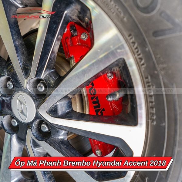 Ốp Má Phanh Brembo Hyundai Accent 2018