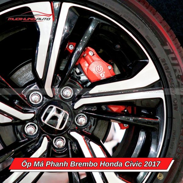 Ốp Má Phanh Brembo Honda Civic 2017