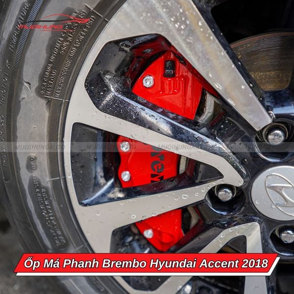 Ốp Má Phanh Brembo Hyundai Accent 2018