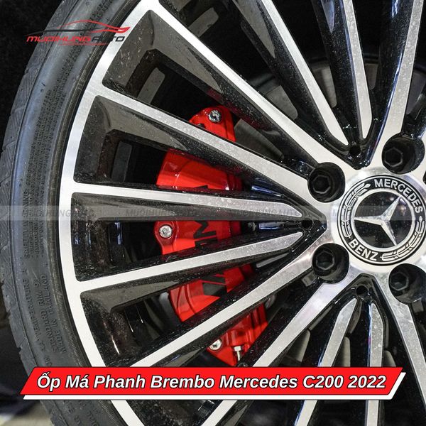 Ốp Má Phanh Brembo Mercedes C200 2022
