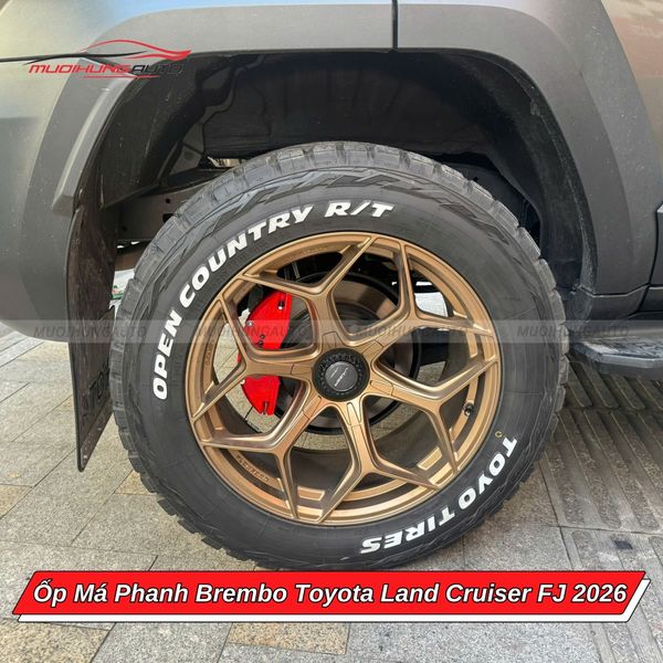 Ốp Má Phanh Brembo Toyota Land Cruiser FJ 2026