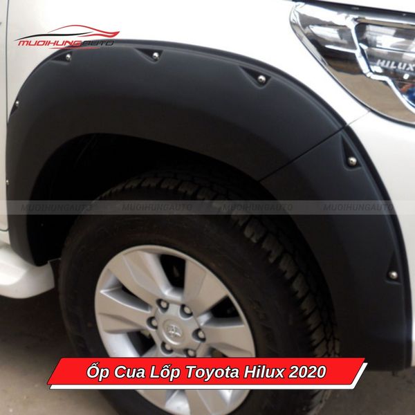Ốp Cua Lốp Toyota Hilux 2020