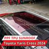 Toyota Yaris Cross 2024 Dán Phim PPF TPU SUNROOF Cách Nhiệt Cửa Sổ Trời