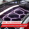 Toyota Corolla Cross HEV 2024 Dán Phim PPF TPU SUNROOF Cách Nhiệt Cửa Sổ Trời