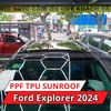 Ford Explorer 2024 Dán Phim PPF TPU SUNROOF Cách Nhiệt Cửa Sổ Trời