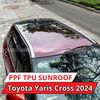 Toyota Yaris Cross 2024 Dán Phim PPF TPU SUNROOF Cách Nhiệt Cửa Sổ Trời
