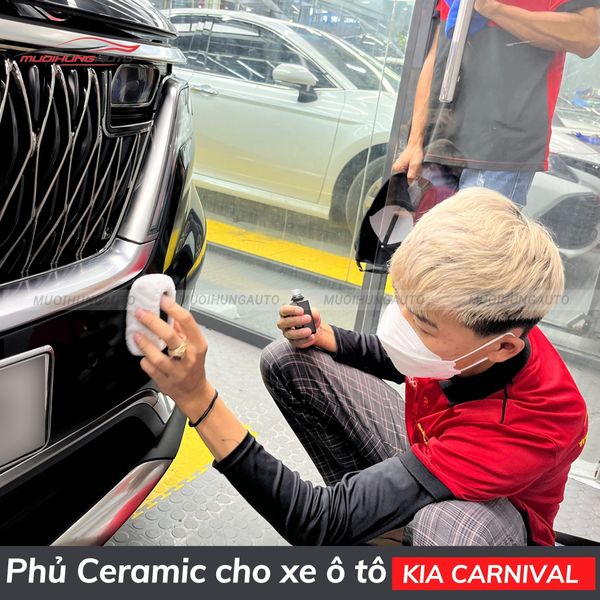 Phủ Ceramic Cho Xe Ô Tô Kia Carnival